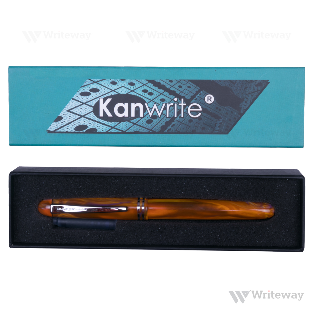 KANWRITE DESIRE FOUNTAIN PEN MARBLE YELLOW